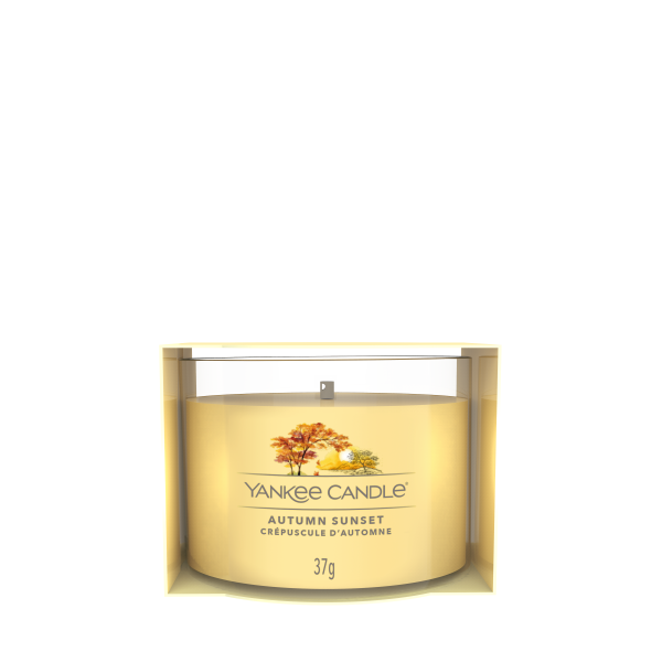 Yankee Candle Autumn Sunset Glasvotivkerze 37g